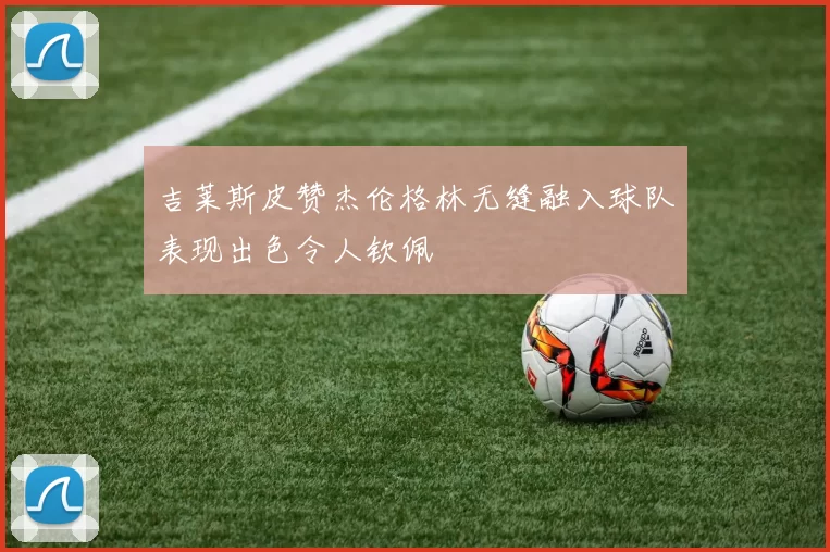 吉莱斯皮赞杰伦格林无缝融入球队表现出色令人钦佩